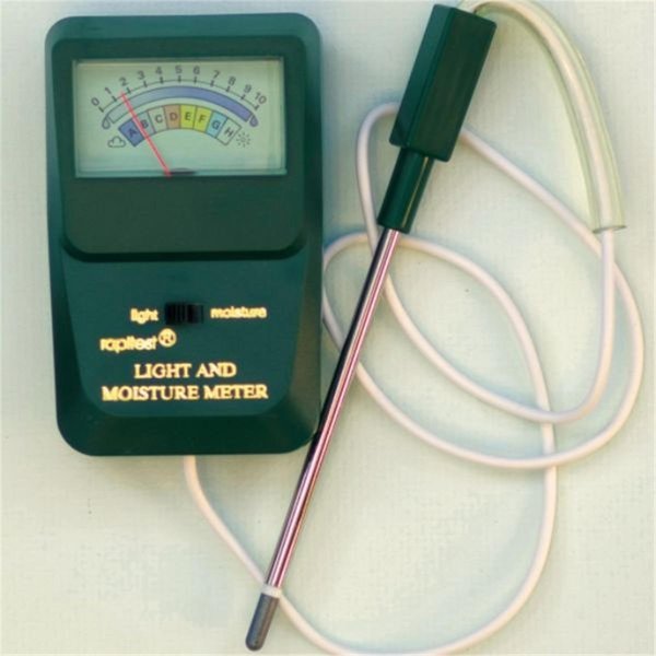 Luster Leaf Products Rapitest Moisture Light Meter Combo Meter LU54593